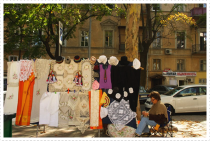 Lace Vendor, Odessa Lace Vendor, Odessa