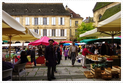 Street market, Sarlat-la-Can&eacute;da