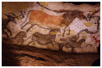 Lascaux II prehistoric cave paintings