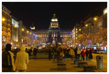 Wenceslass Square, Prague