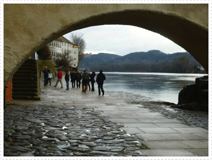 Along the Danube in Passau