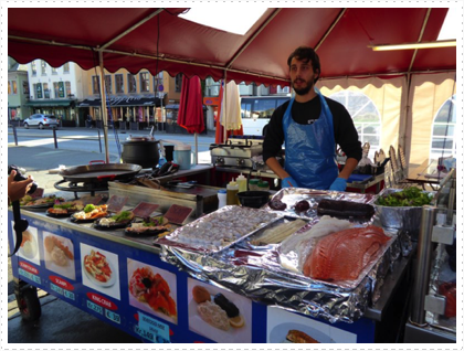 Fish Market, Bergen Harbor