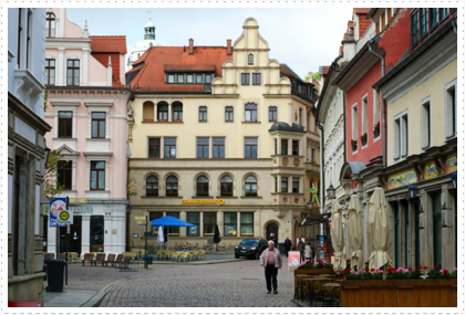 Meissen street scene