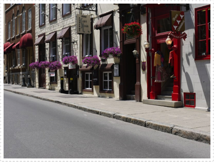 ...and breakfast around the corner.