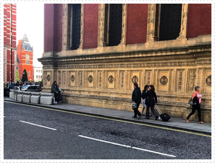 PSO Musicians arriving at Royal Albert Hall