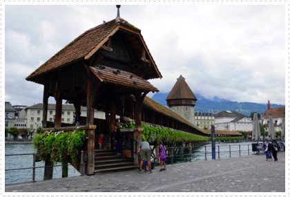 Covered Bridge, Lake Luzern