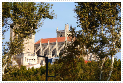 Narbonne Cathedral begun in 1272